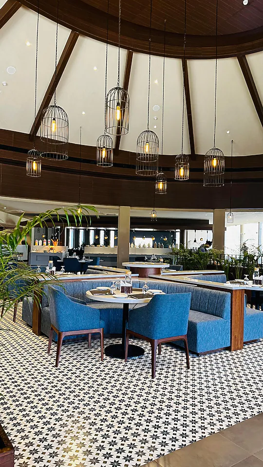 Fine dining restaurant at Ananta Ajabgarh resort